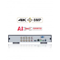 DVR12 B6 8 Channel DVR (8xBNC,4xIP) No HDD